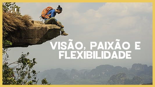 visão,paixão e flexibilidade