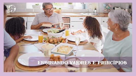 Começando pela mesa EP 046 - Ensinando valores e princípios.