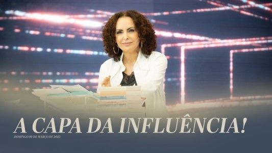 A capa da influência!